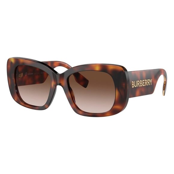 New Authentic  BURBERRY Havana Square BE4410 3316/13 Sunglasses Women - Picture 1 of 6